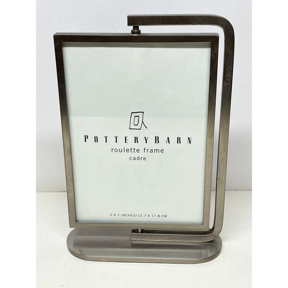 Pottery Barn Tabletop Roulette Frame Double Sided - Picture 3 of 6